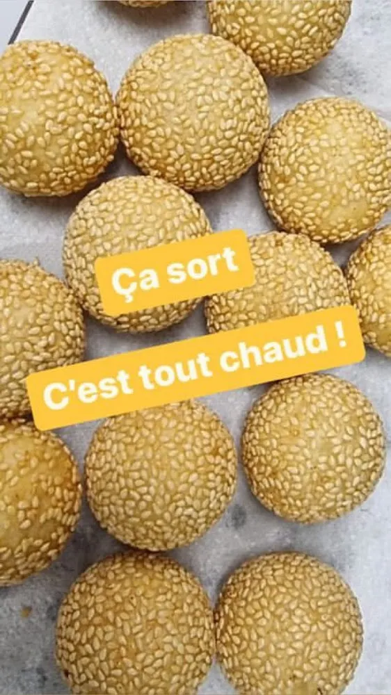 Sesamy Balls Ou Boules Sésame Cœur de Coco Fraîche